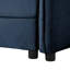 Ensemble de 2 chaises d'appoint surdimensionnées en chenille surdimensionnées, canapé simple confortable avec grand siège, fauteuils de lecture modernes pour chambre à coucher et salon-1561101037