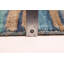 Tapis bleu Peshawar Ziegler 4 pi 5 po x 6 pi 5 po