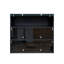Armoire de rangement pour chaussures avec porte en verre-492459404