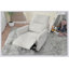 Fauteuil inclinable et berçant électrique pivotant 270 ° pour adultes, fauteuils inclinables électriques pour petits espaces, fauteuil inclinable simple