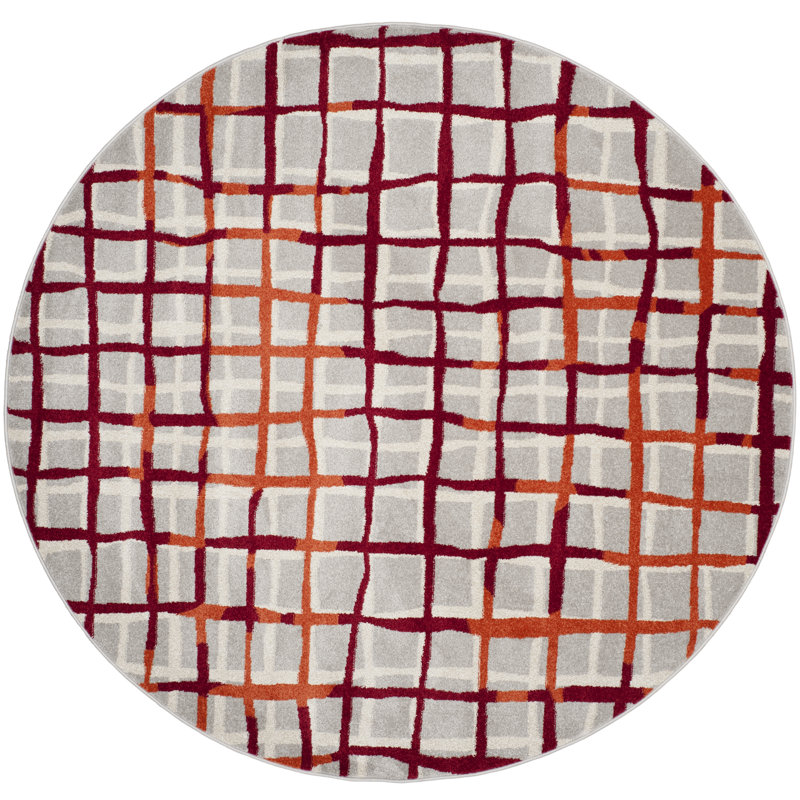 Seto Performance Abstract Rug, Round 7'