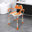 Chaise de douche antidérapante réglable en hauteur