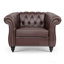 Tufted Sofa with  Nailhead Trim Design-1297982413