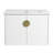 27.80'' Single Bathroom Vanity with Ceramic Top