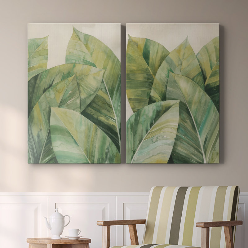 Toile tendue Tropic Profondeur I-Premium Gallery - Prêt à accrocher, H 27 po x l 18 po