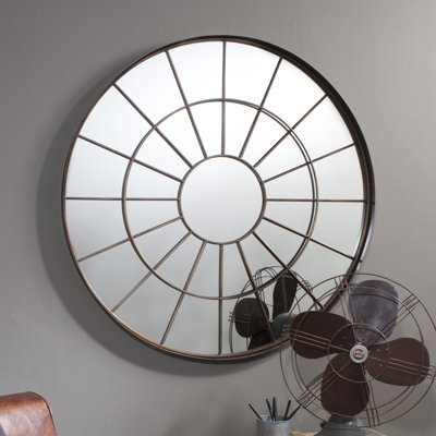 Brenda Metal Flat Wall Mirror