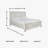 Geovana Sleigh Storage Bed-65653686