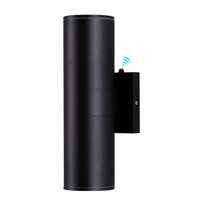 1-Pack 12"H LED Dusk to Dawn Sensor Outdoor Wall Light, IP65 Waterproof Wall Sconce with Aluminum