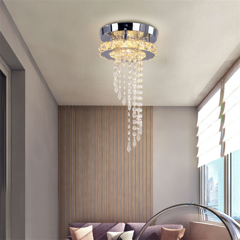 URBNLIVING Crystal Chandelier, Warm White