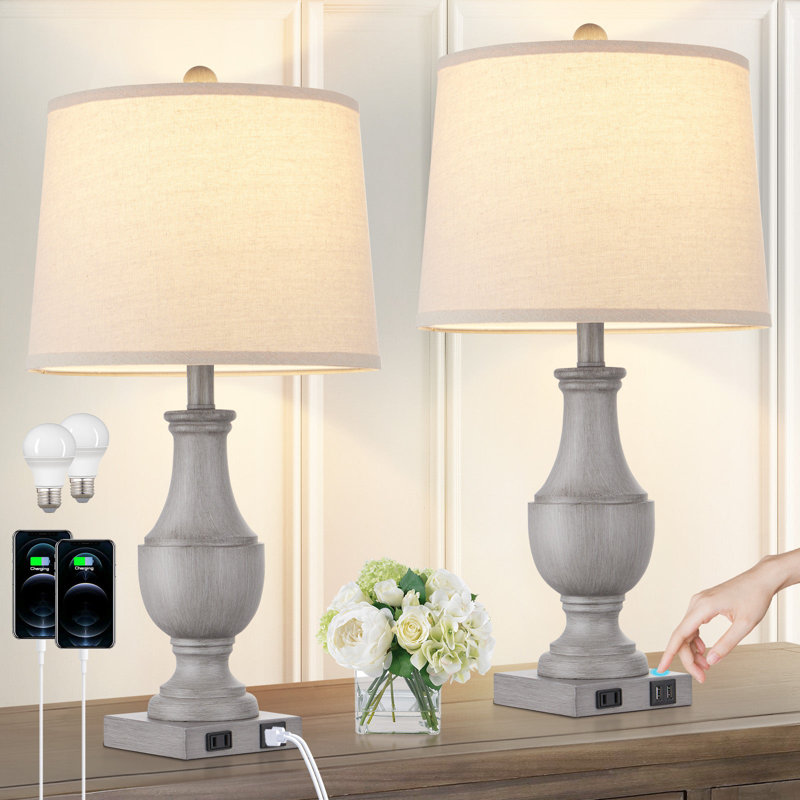 Judlaph Resin USB Table Lamp