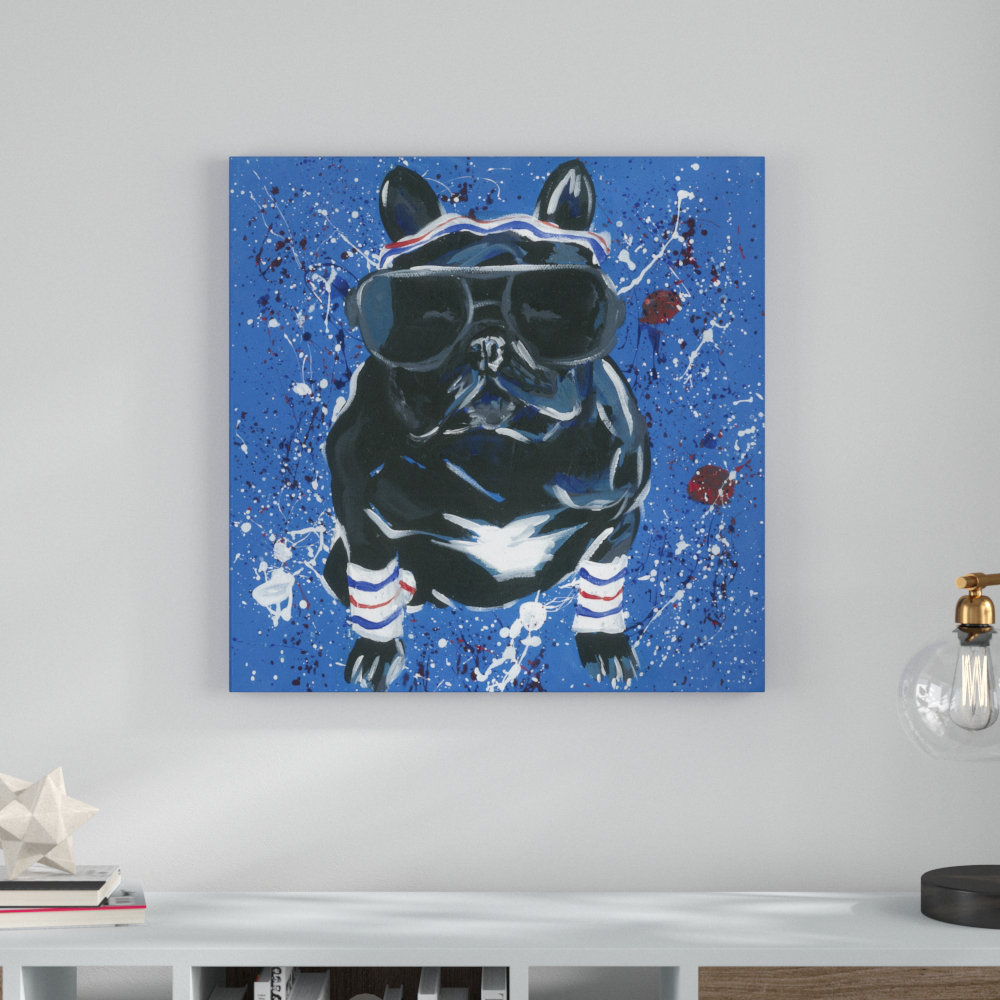 " Dapper Animal III " by Jennifer Rutledge Painting Print Wrought Studio™