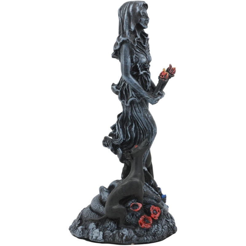 Figurine sorcier Oberon Zell avec chiens