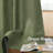 100% Blackout Linen Textured  Curtains Farmhouse Thermal Insulated Pocket Back Tab Full Light Blocking 2 Panel-1926543373-1926543862