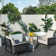 Ensemble de tables de patio 3 pièces avec plateau Hudson