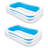 Plastic Rectangle Inflatable Pool 21.96'' H x 69'' W x 102.96'' L