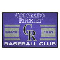 YouTheFan MLB Colorado Rockies Wooden 8 in. x 32 in. 3D Stadium