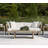 Montego Square Teak Outdoor Side Table , 22'' in. W 22'' in. D
