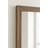 Travon Textured Farmhouse Rectangle Bathroom Mirror