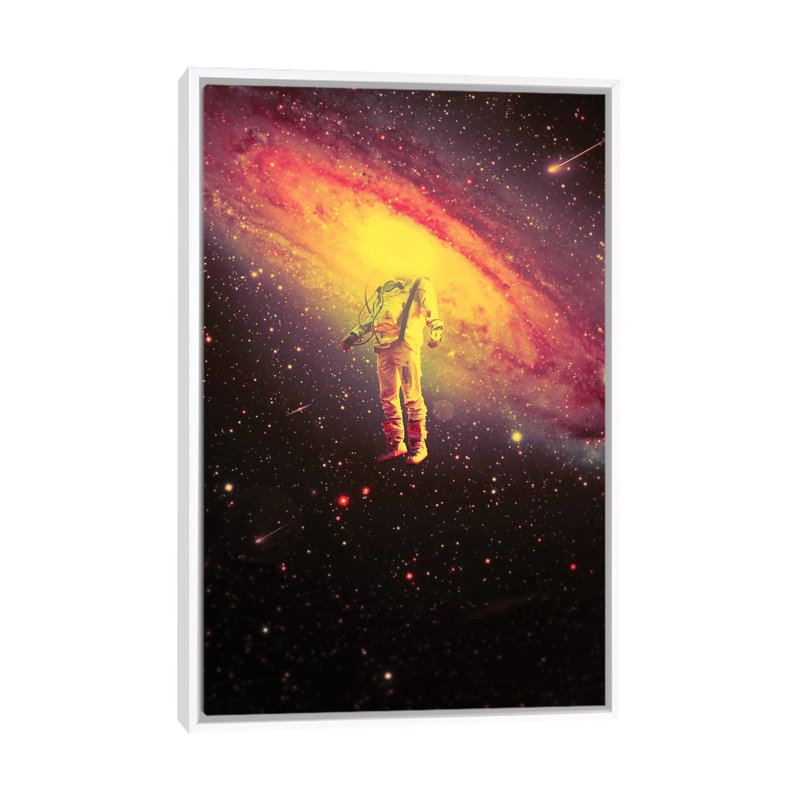 « Mr. Galaxy III » par Nicepurge-impression, H 26 po x l 18 po x 1,5 po, Cadre blanc