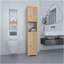 Armoire à linge en chêne clair Brighton-1695883493