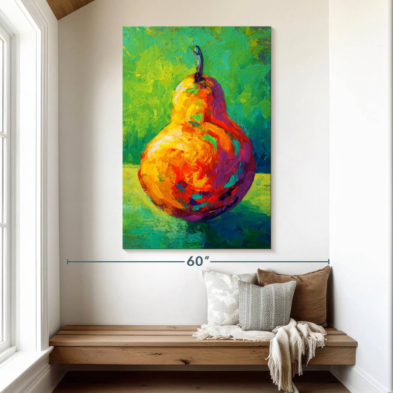 Yarlin Bright Pear V, 51" H x 34" W