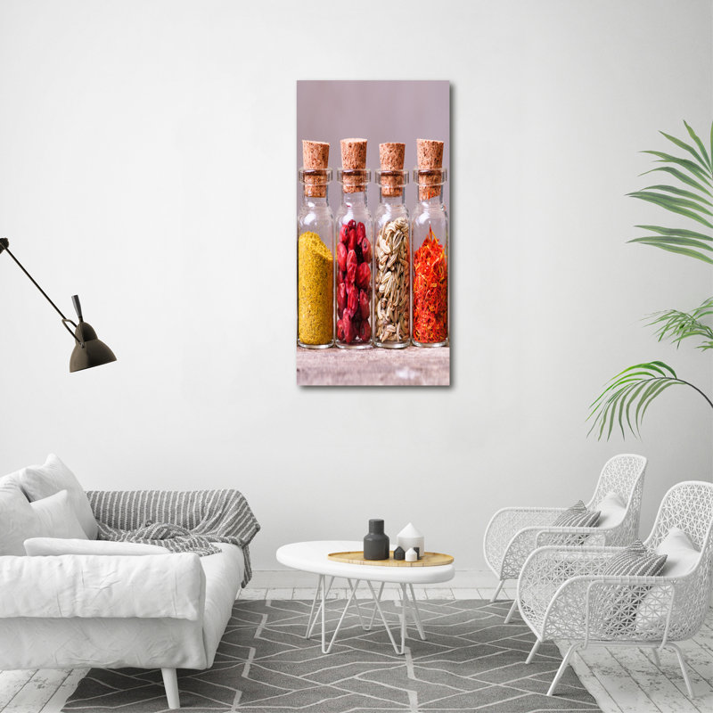 Colourful Spices - Wrapped Canvas Print