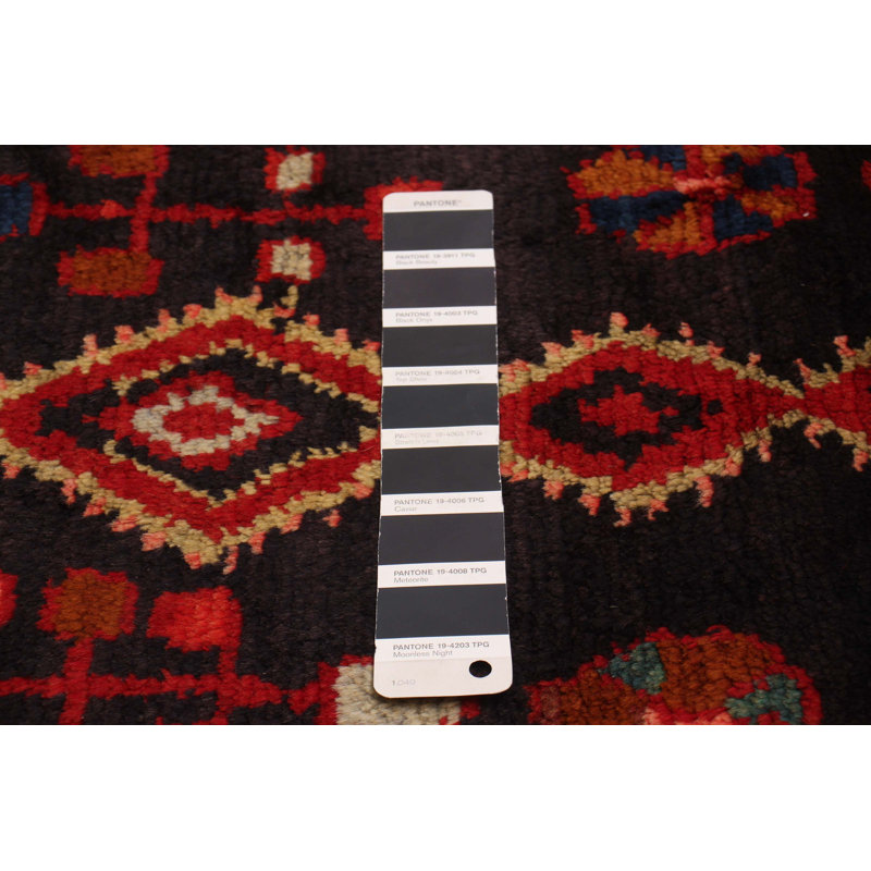 Tapis unique en laine 4 pi 7 po x 7 pi 1 po années 1990 Lennin
