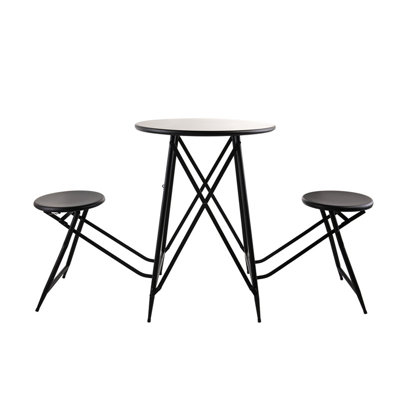 Iron Top Dining Set