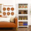 Armoire de rangement pliable à 4 niveaux