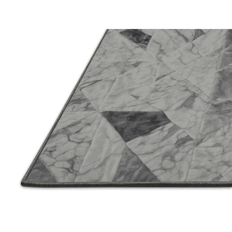 Tapis brun soyeux et moelleux, Tapis de couloir 2 pi x 4 pi