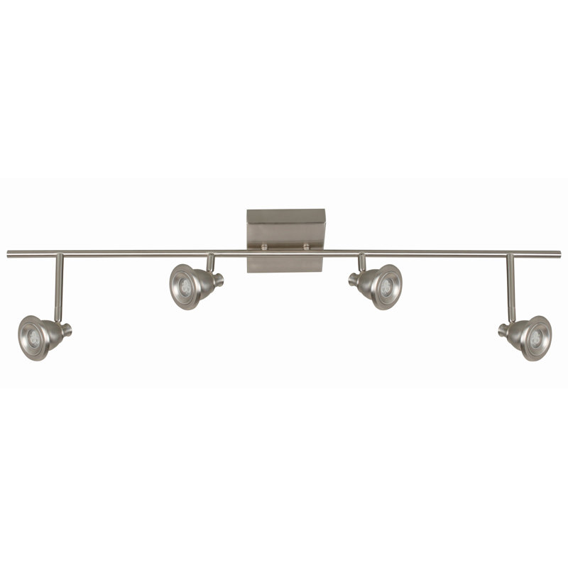 Bella 36.63'' 4 -Light Fixed Track Track Kit with Dimmable and Adjustable Head