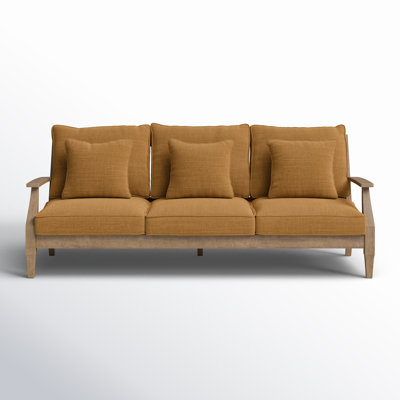 Samya 82" Eucalyptus Patio Sofa