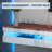 Floating TV Stand - Floating Entertainment Center with LED Light & Charging Station, Floating TV Shelf with Storage for Small Spaces, Apartments, Media Console for TVs-1650392719-1650392716