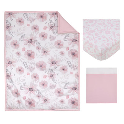 Draizy 3 - Piece Crib Bedding Set