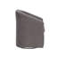 Fauteuil demi-tonneau pivotant en velours Biatris -86783393