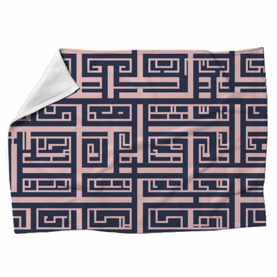 Machine Printed Throw Blanket