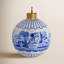 Boule de Noël italienne Spode Blue