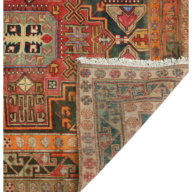 Khylar Distressed Ifrah Charcoal Runner