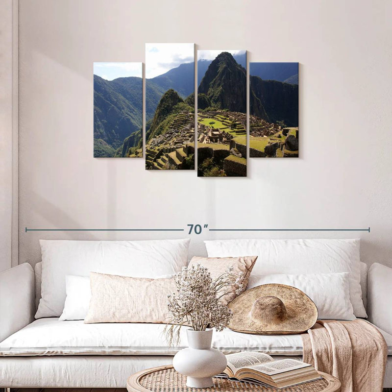 Mysterious Machu Picchu, H 27 po x l 43 po
