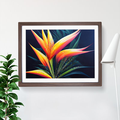 The Bird of Paradise Flower Vol.2 - Framed Print