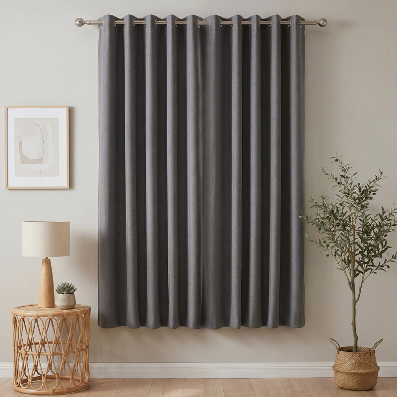 Sheer Curtain Pair, 117 cm Width x 183 cm Drop