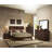 Aloyzas California King Bed with Tapered Leg in Espresso-160614072