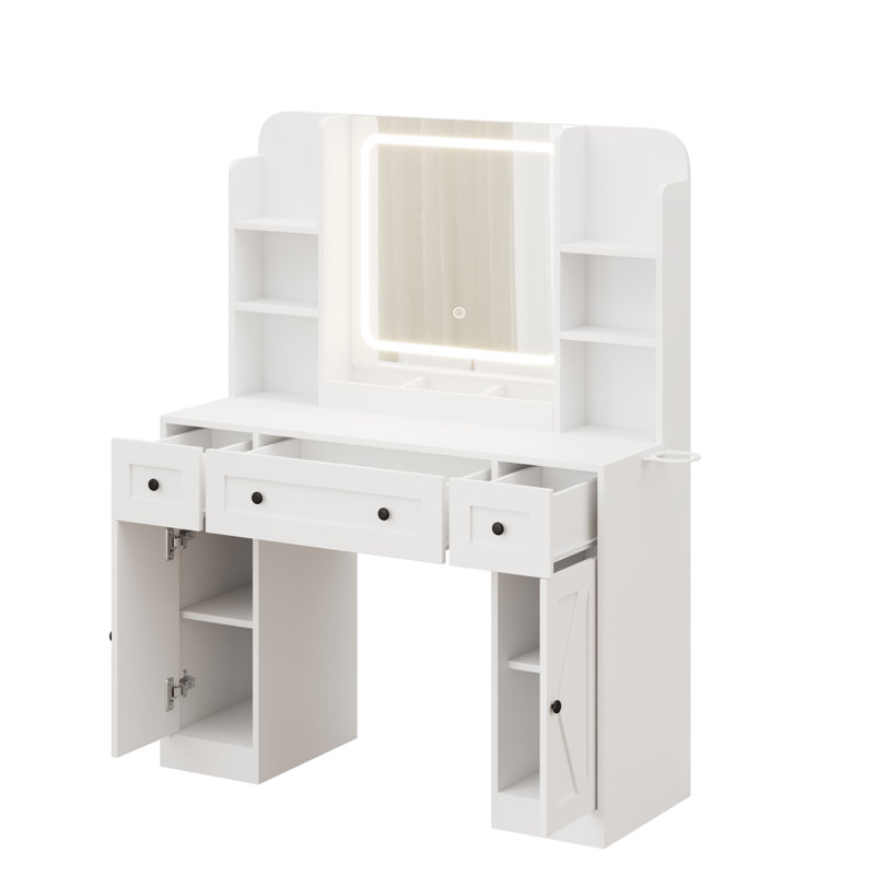 Makeup Vanity, White