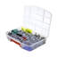 Bac de rangement en plastique - paquet de 6