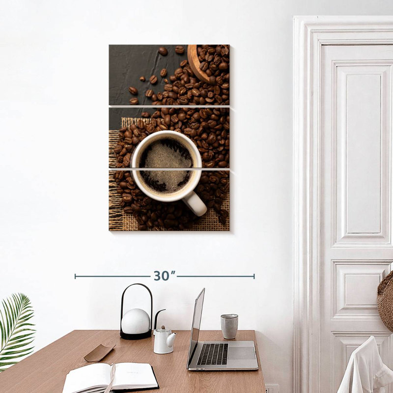 Yarlin Beans To Espresso, 32" H x 20" W