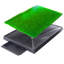 Tapis d'urine pour chien avec pelouse artificielle pour chien