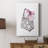 Hobo with Bow -Gallery Wrapped Cavas-1077884081