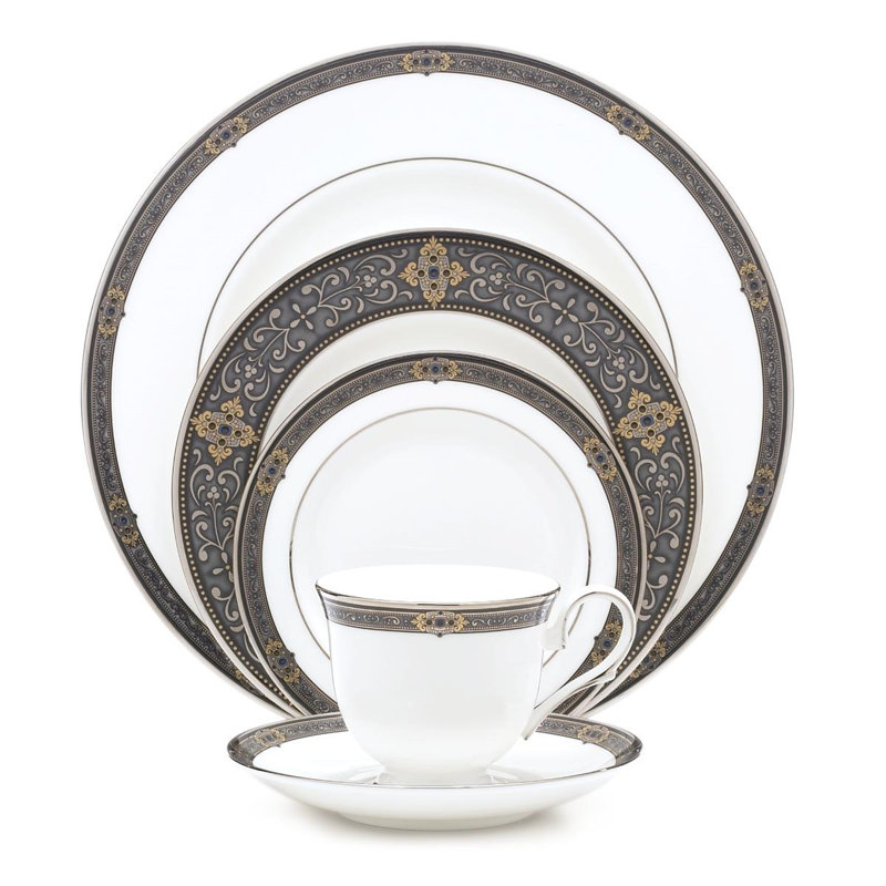 Lenox Vintage Jewel 5 Piece Place Setting, Service for 1