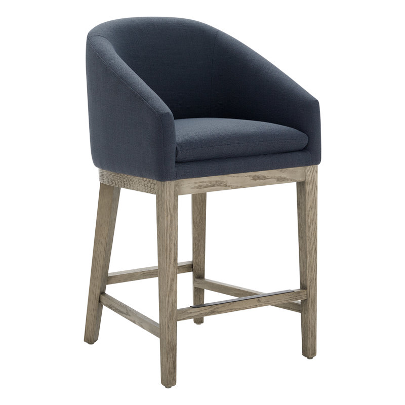Tabouret de comptoir Bethea, Lin effie performance Effie
