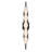  Geode Integrated LED 32in Outdoor Wall in Matte Black with Fluted Striped Glass-536360855-536360858